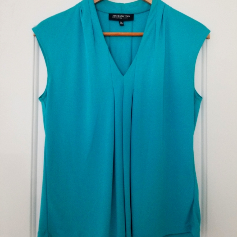 Teal Jones New York Blouse
